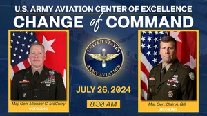 USAACE and Fort Novosel Change of Command Ceremony