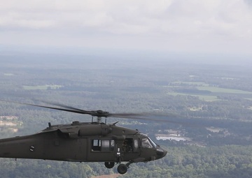 Florida Army National Guard Aviation and Field Artillery at XCTC