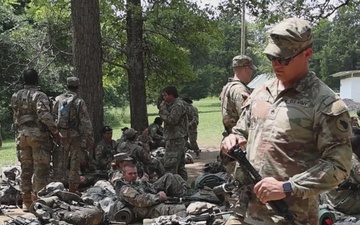 B-Roll 104th Training Division Drill Sergeants