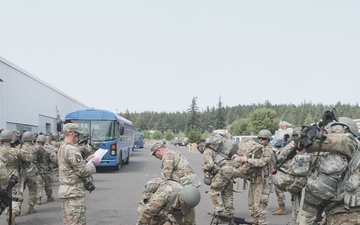 Officer Candidates Move to the Objective