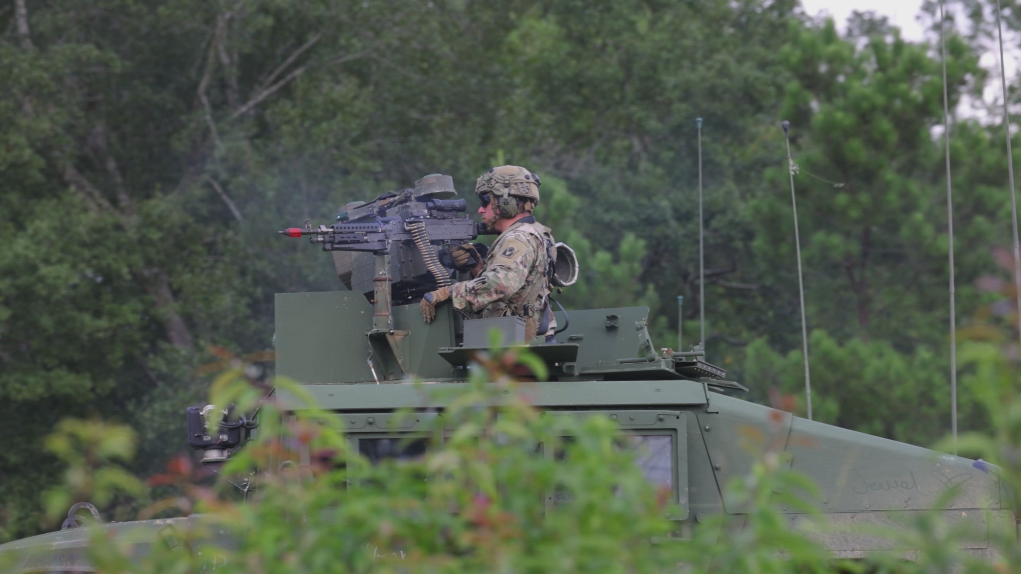 1-124th Infantry Regiment conducts field training exercises (FTX) during Exportable Combat Training Capability (XCTC) B-Roll. (Video by Sgt. Jalen Thomas)