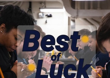 NETC Wishes Best of Luck to SELRES E-5, E-6 Candidates During Exam Season