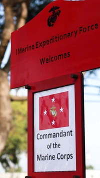 39th Commandant of the Marine Corps visits I MEF Marines (REEL)