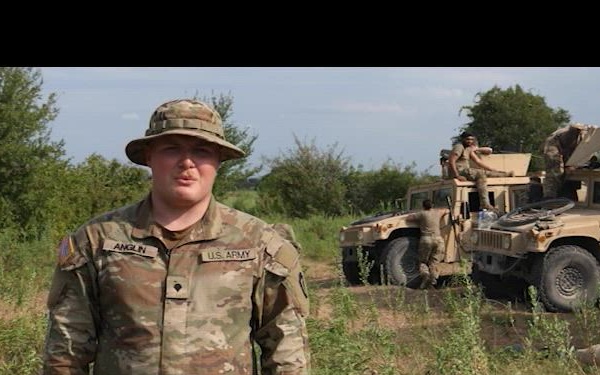 Spc. Anglin Service member Highlight