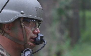 Officer candidates assault mock city