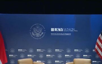 Secretary of State Antony J. Blinken participates in a conversation on Advancing Security and Prosperity in the Indo-Pacific Region