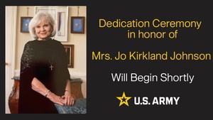 U.S. Army Aviation Museum Dedication Ceremony - Mrs. Jo Kirkland Johnston