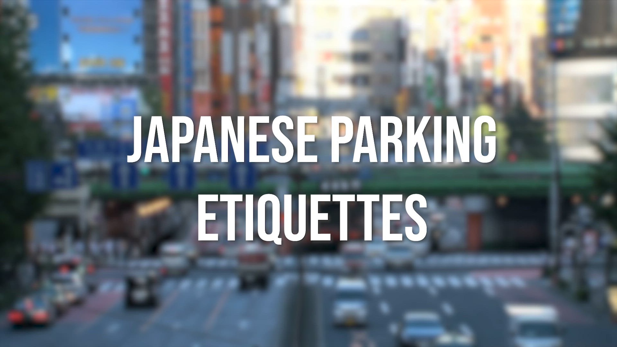 Japanese parking etiquettes public service announcement video created for members of Yokota Air Base to reference when parking off base. This video is a part of the Yokota newcomers series that informs on host nation lifestyle, laws and regulations. (U.S. Air Force video by Airman 1st Class David S. Calcote)