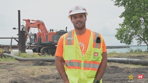 Pumping Begins at Buffalo Outer Harbor