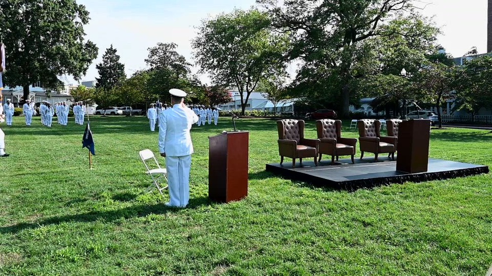 DVIDS - Video - Naval District Washington Change of Command Ceremony Part 1