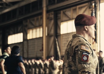 82nd CAB Uncasing Ceremony