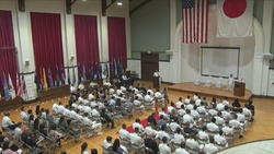 NAVSUP Fleet Logistics Center Yokosuka Holds Change of Command Ceremony