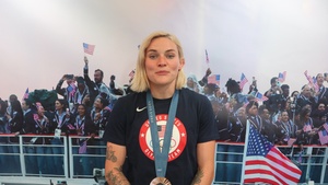 CPT Sammy Sullivan proud to represent Team USA and the U.S. Army