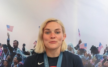 CPT Sammy Sullivan proud to represent Team USA and the U.S. Army