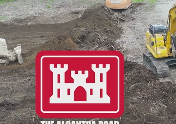 Moving Dirt, Taking Names: 910th ESC Alcantra Road Realignment Project 2024