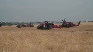 Multistate National Guard Aircrews unite with CAL FIRE to bolster wildfire defense across