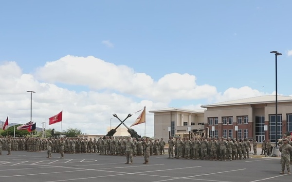 29th Infantry Brigade Combat Team Change of Command