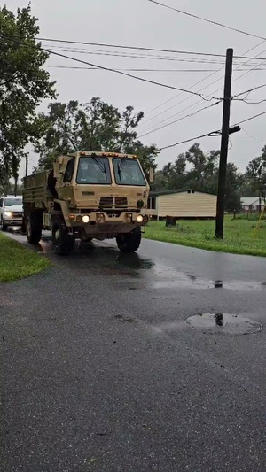 Charlie Battery 1-265th ADA Conducts Recon and Debris Clearance Post-Debby