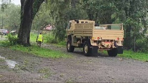1-265th ADA Clears Routes and Debris in Lafayette County