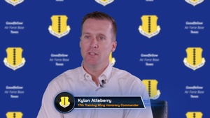 17 Training Wing Honorary Commander Interviews Part 1