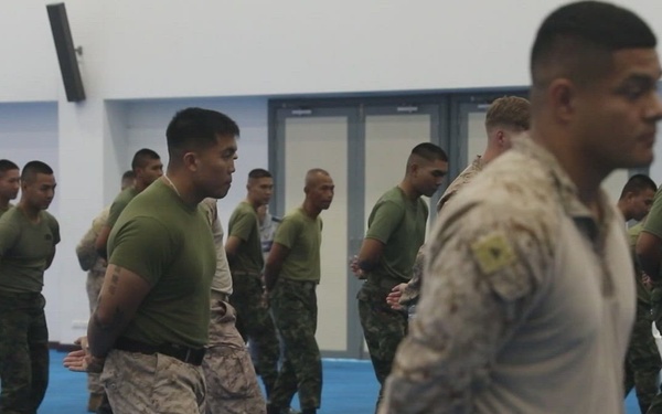 Muay Thai and MCMAP Training at CARAT Thailand 2024