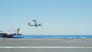 Peruvian Vice Adm. Embarks on USS Carl Vinson (CVN 70)