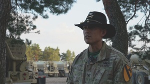 Col. Jones speaks on Task Force Wagonmaster Spur Ride