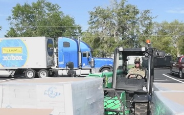 868th Engineer Company Supports Suwannee County at POD