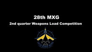 28th MSG 2nd Quarter Weapons Load Competition