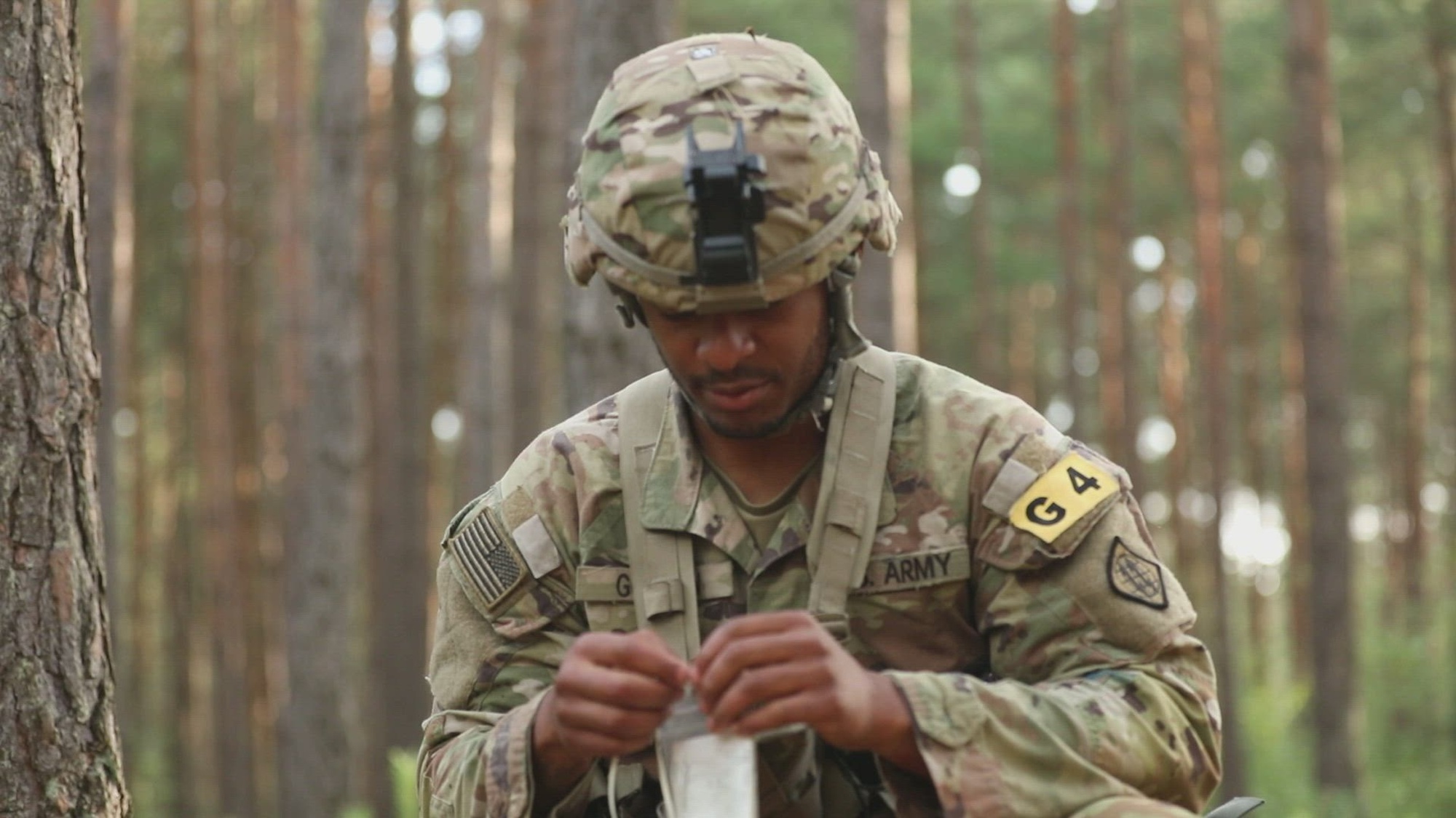 U.S. Soldiers, assigned to subordinate commands under U.S. Army Europe and Africa (USAREUR-AF), participate in the USAREUR-AF Best Squad Competition at Grafenwoehr Training Area, Germany, August 7, 2024. Teams representing units from across USAREUR-AF will test their tactical proficiency, communication, and overall cohesion as they compete for the title of Best Squad. Winners of this competition will advance to compete at the U.S. Army Best Squad Competition. (U.S. Army video by Pfc. Richard Morgan)