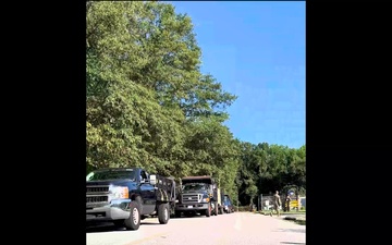 Photo of 116 Civil Engineer Squadron Airmen Responding to Hurricane Debby