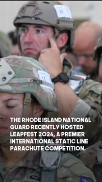 Rhode Island National Guard hosts Leapfest 2024