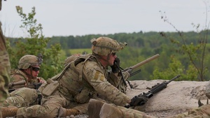 Soldiers with 86th IBCT, Vermont Army National Guard Participate in a Live Combined Arms Exercise