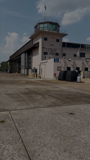 Coast Guard Sector Charleston conducts Tropical Storm Debby Overflight