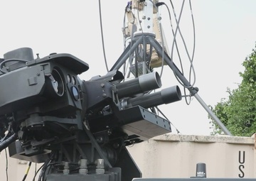 Soldiers with the 10th Mountain Division and U.S. Army Development Command-Armaments Center (DEVCOM-AC) contribute to innovative unmanned capabilities as part of operation Hard Kill at Fort Drum, New York, Aug. 1, 2024.