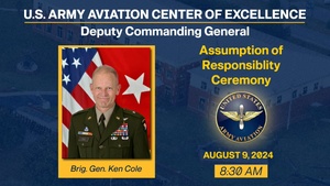 USAACE DCG Assumption of Responsibility Ceremony