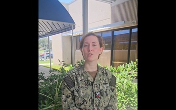 Corpsman speaks on her career