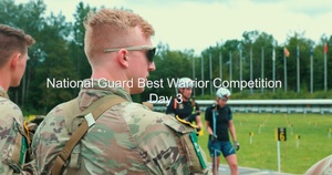 Oklahoma National Guard Soldier Competes in the National Best Warrior Competition