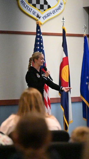Lt Marsh Visits Buckley Space Force Base