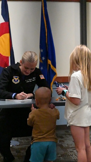 Lt Marsh Visits Buckley Space Force Base