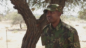 BROLL Video Interview: Botswana Defence Force Capt. Simon discusses medical civic action program at Southern Accord 2024