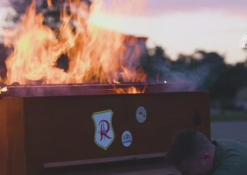 Piano Burning History and Origination (1080p with graphics)