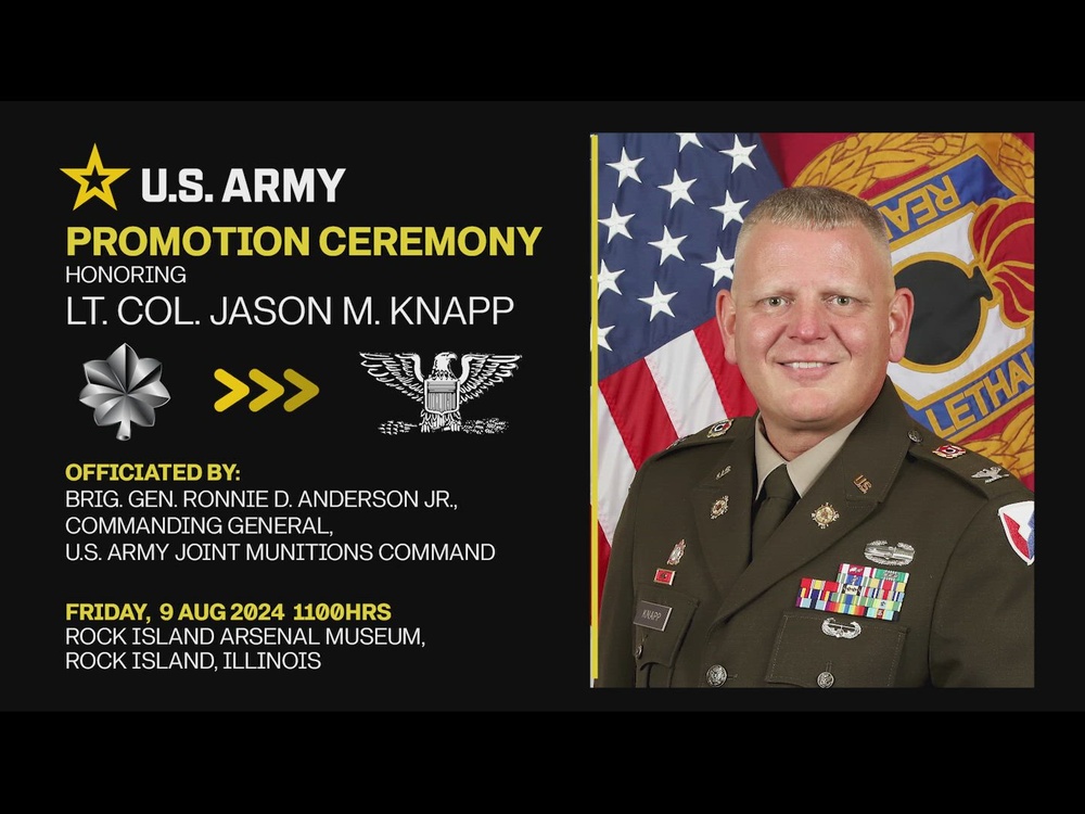 DVIDS - Video - Joint Munitions Command Ceremony for the Promotion of ...