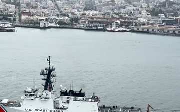 U.S. Coast Guard Cutter Waesche returns home following a 120-day Indo-Pacific patrol