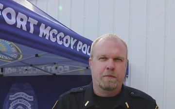 Fort McCoy Law Enforcement Officers describe post involvement in 2024 National Night Out