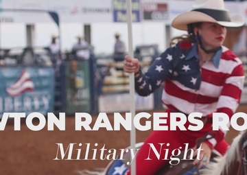 Military Night at Rodeo