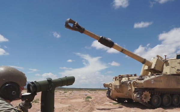 2-3rd Field Artillery Gets an Assist from 4-27th Field Artillery