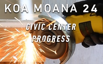 Koa Moana 24: U.S. Marines Progress in Peleliu Civic Center Renovations (REEL)