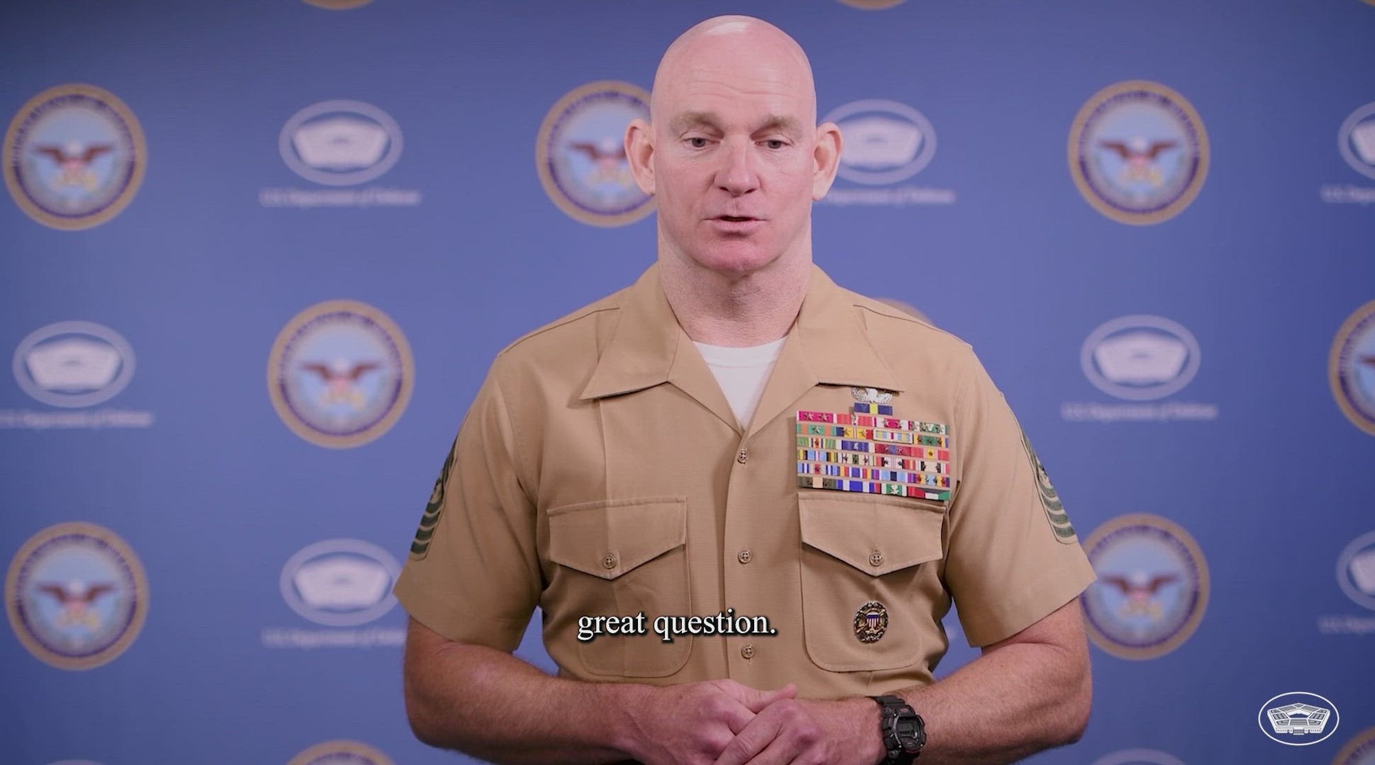 A social media video of service members across the DOD explaining why they serve. (DoD video by Staff Sgt. Eugene Oliver)