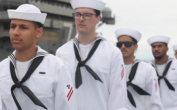 USS Ronald Reagan (CVN 76) arrives at Naval Base Kitsap